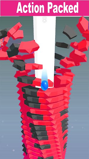 Balls blast Fall To blast Platforms Screenshot 0