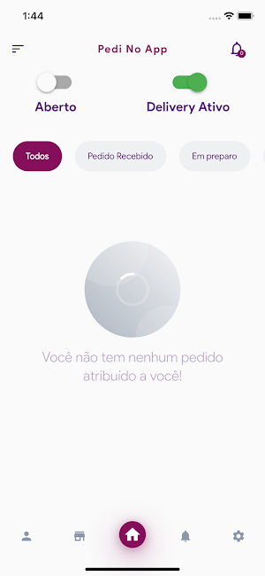 Pedi no App - Estabelecimento Screenshot 1