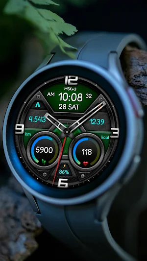 Hybrid TACT URX47 Watch face Screenshot 3