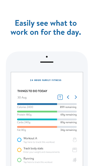 24 Hour Family Fitness Screenshot 1