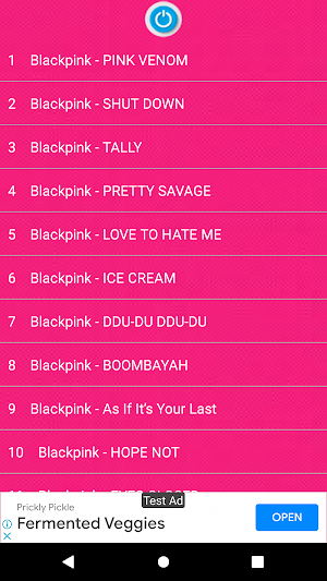 Blackpink Song Offline Screenshot 0