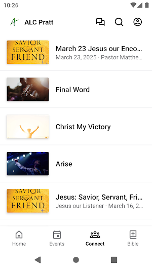 Ascension Lutheran Pratt Screenshot 2