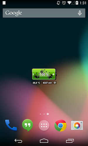 [Battery Theme] WWF Panda Screenshot 0