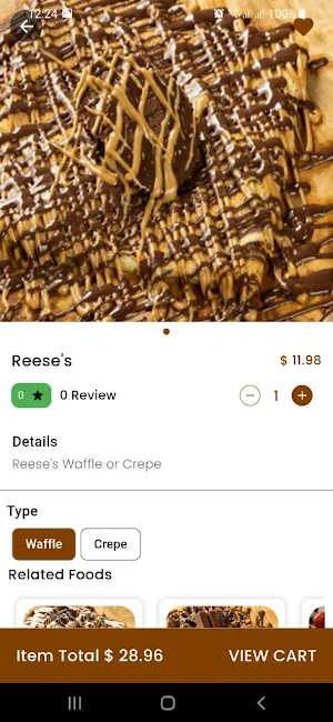 Cello Cafe & Crepes Screenshot 2