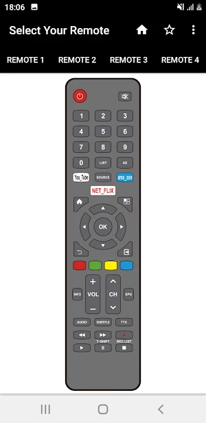 Banana TV Remote Screenshot 0