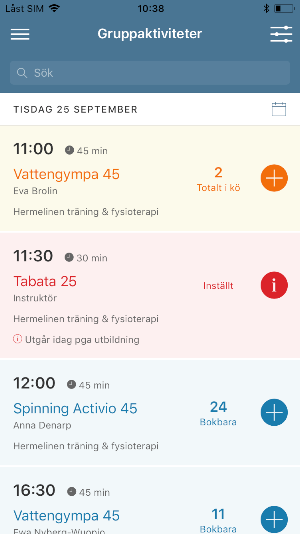 Hermelinen Träning Screenshot 1