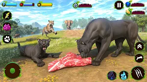 Wild Panther Family Life Games Screenshot 3