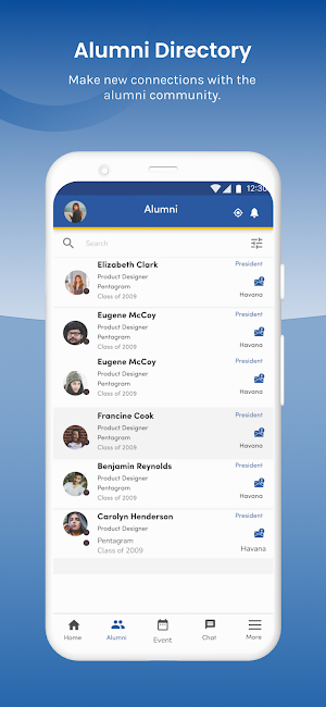 TCS Alumni Screenshot 3