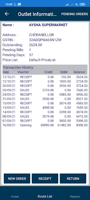 Order Book Screenshot 2