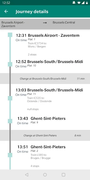 Belgium Trains Screenshot 2