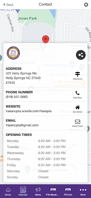 Holly Springs Elementary Screenshot 2