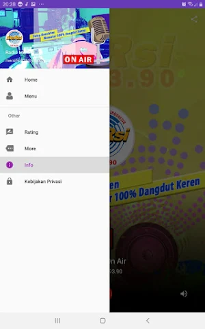 Radio MeRsi FM 93,90 Screenshot 2