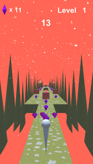 Snow ball dash Screenshot 0