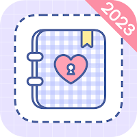 Diary with Lock: Daily Journal