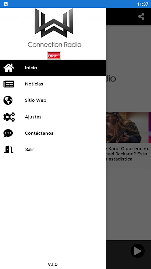 Connection Radio Screenshot 1
