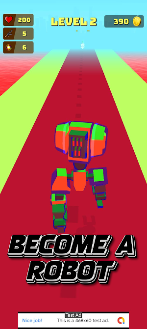Monster Robot War battle Screenshot 1