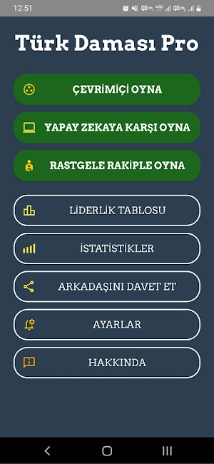 Türk Daması Pro Screenshot 0