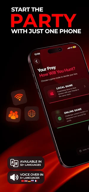 Vampire Villager - Party Game Screenshot 0