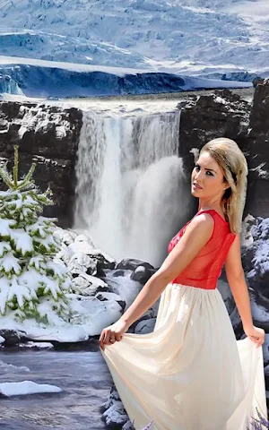 Waterfall Photo Frames-2 Screenshot 1