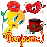 Bonjour et Bonsoir et Bonne nuit WAStickerApps