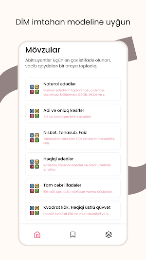 Cib Düsturları - Riyaziyyat Screenshot 0
