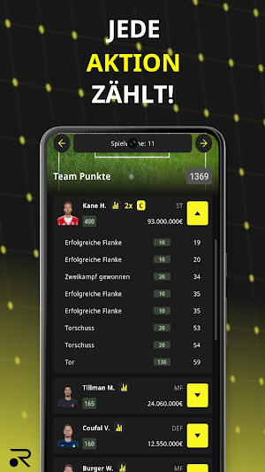 RockTheBall - Fantasy Fußball Screenshot 1