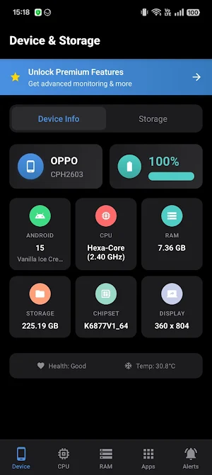 CPU Ram Monitor- Track usage Screenshot 0