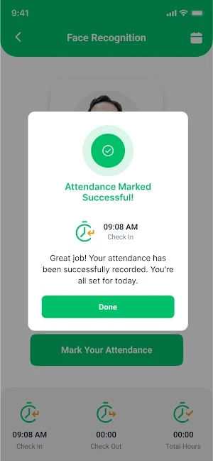 Smart Attendance Platform Screenshot 1