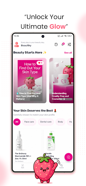 Beaulthy: Skincare Scanner Screenshot 0