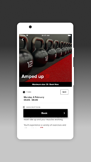 HIIT Nation. Screenshot 2