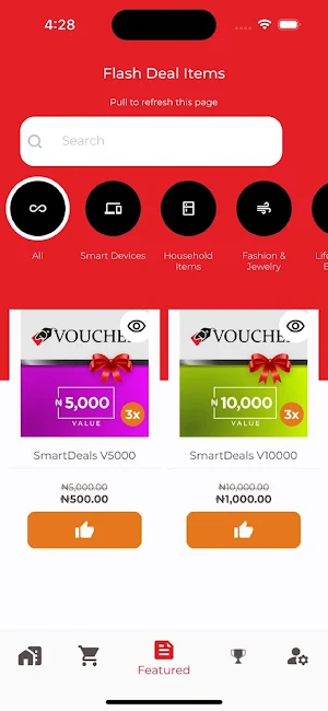 SmartDeals App Screenshot 2