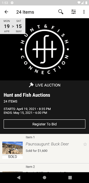 Hunt and Fish Screenshot 1