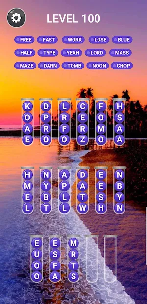 Word Bubble Sort - Word Game Screenshot 2