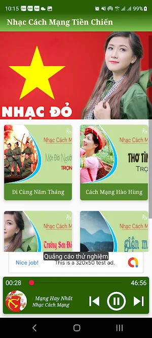 Nghe Nhạc Cách Mạng Tiền Chiến Screenshot 1
