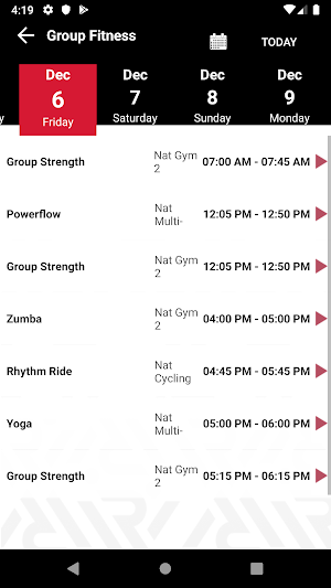 Recreation & Wellbeing Screenshot 3