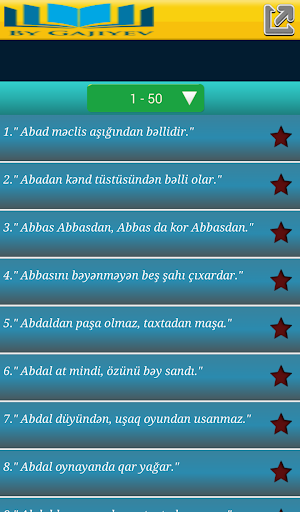 Atalar Sözləri Screenshot 1