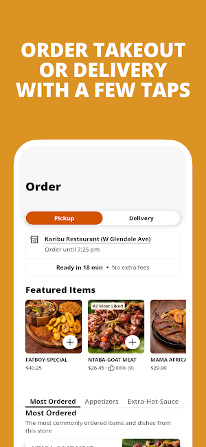 Karibu Restaurant Screenshot 0