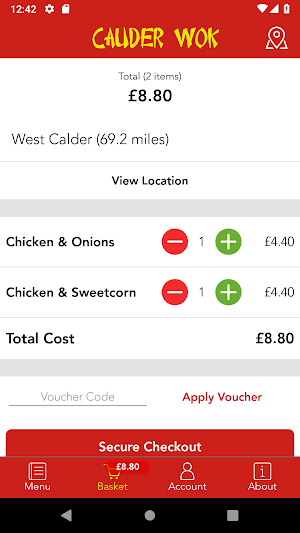 Cauder Wok Screenshot 3