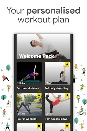 Stretching exercises for beginners Screenshot 3
