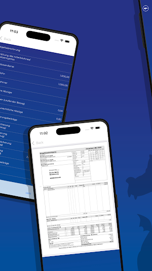 BlueTem - Brutto Netto Rechner Screenshot 1