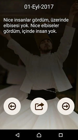 365 Gün Mevlana ile Günün Sözü Screenshot 1