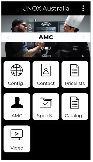 UNOX Australia Dealer App Screenshot 0