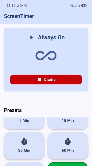 Screen Timer Screenshot 1