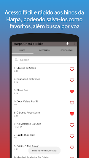 Harpa Cristã e Bíblia Sagrada Atualizada Offline Screenshot 1