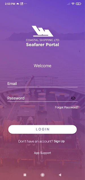 SeafarerPortal CoastalShipping Screenshot 0