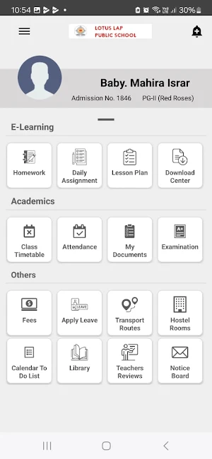 LotusLap Public Schools Screenshot 2