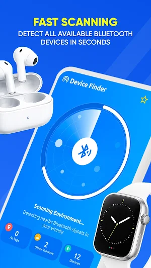 Bluetooth Finder and Scanner Screenshot 1