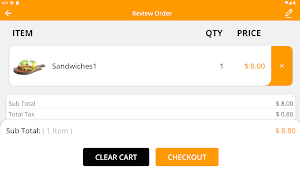 ProFood Food Kiosk Screenshot 3