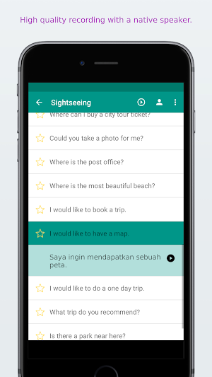 Simply Learn Indonesian Screenshot 1