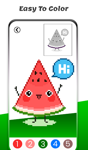 Watermelon Game Pixel Art Screenshot 3